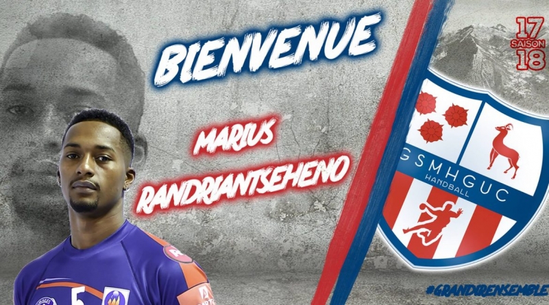 Marius Randriantseheno 1ère recrue du GSMHGUC